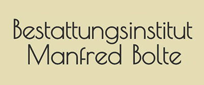 Partner Bestattungsunternehmen: Bestattungsinstitut Manfred Bolte